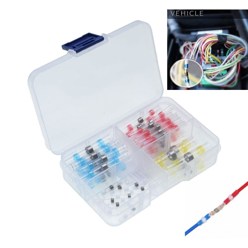 Set Tuburi Termocontractibile cu Inel de Cositor, 50 buc [1]