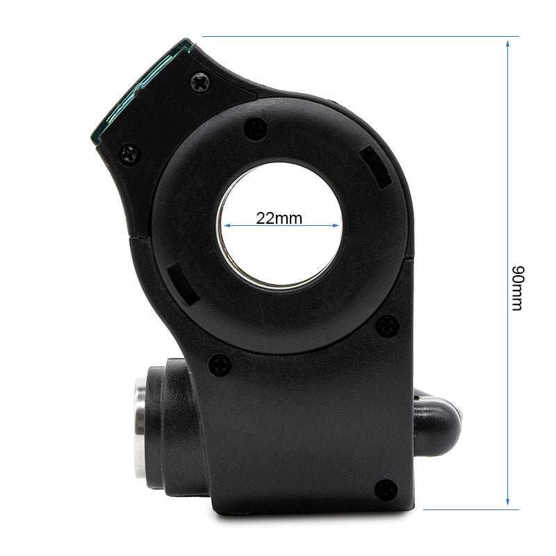 Contact trotineta electrica cu chei si voltmetru, conector impermeabil, 4-100V [4]