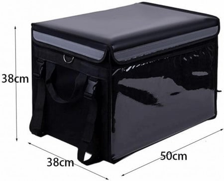 Cutie portbagaj scuter pentru curierat (62L) [5]