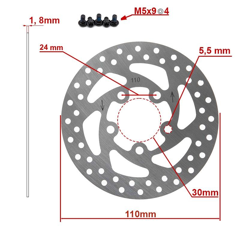 DISC FRANA 110MM -Universal [2]