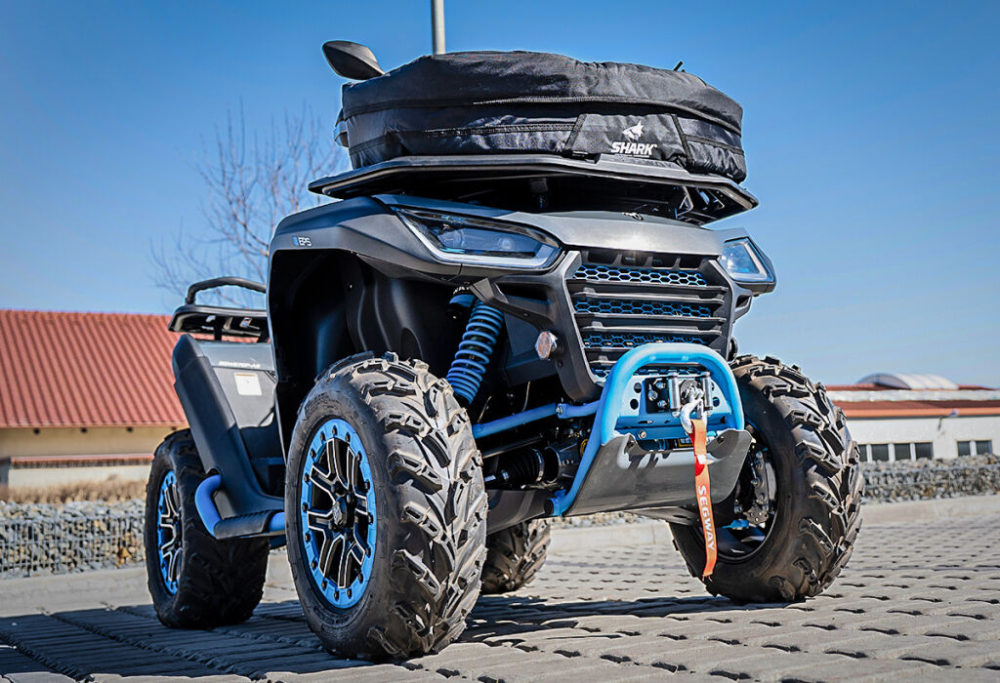 Geantă textilă ATV SHARK 100 litri pentru portbagaj față sau spate [5]