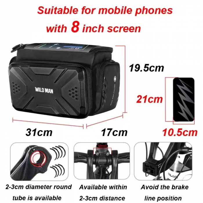 Geanta trotinete Wild Man 4L [3]