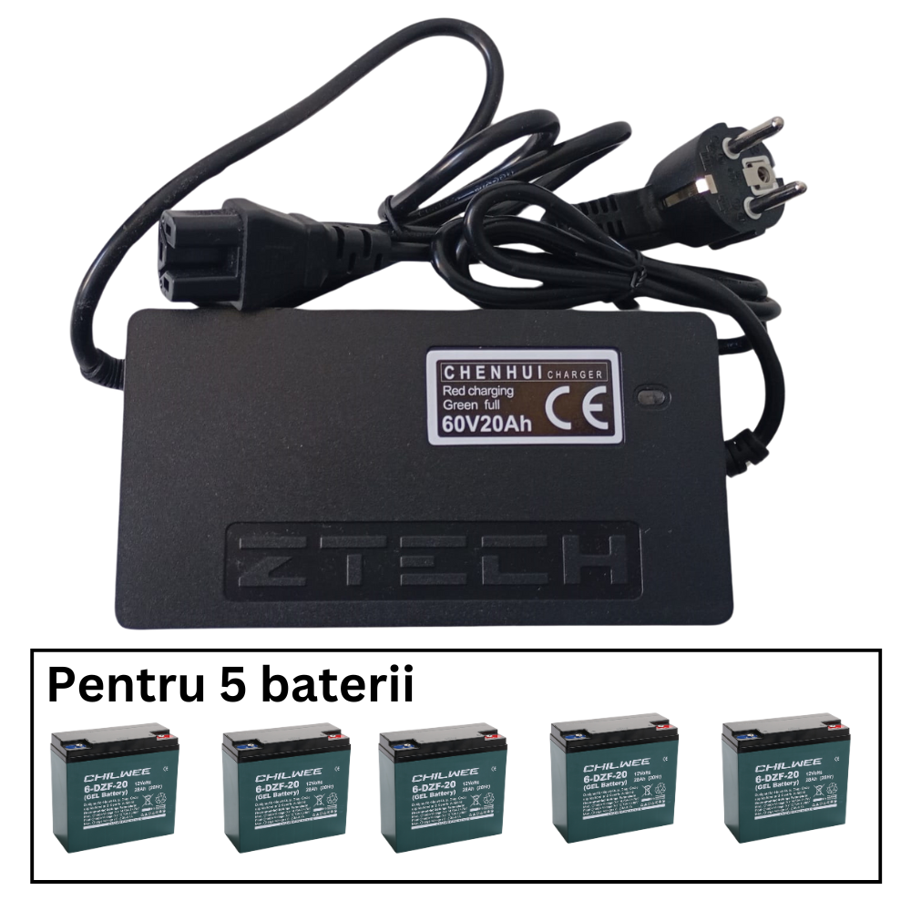 Incarcator 60V cu conector de ZT-16, ZT-17 [2]