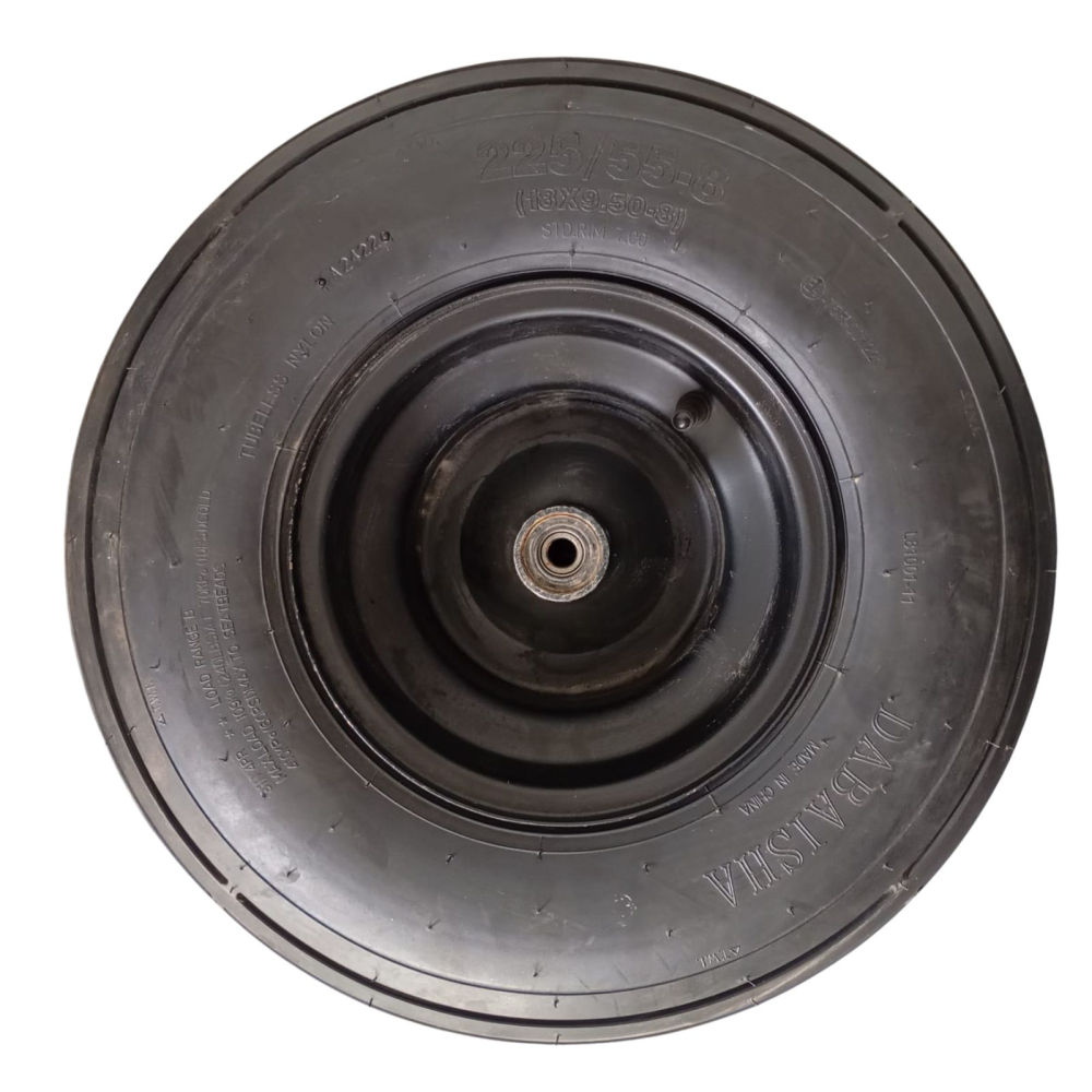 Janta fata scuter electric CC10 cu cauciuc 18 x 9.5 - 8 [2]