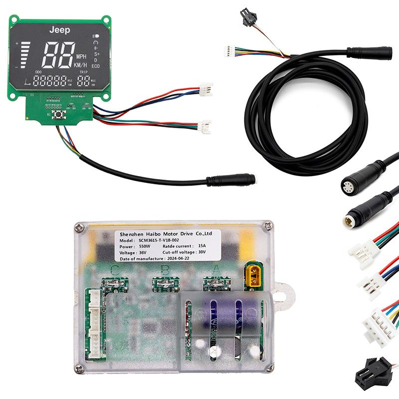 Kit Controller + Display, Cablu Trotineta Jeep 2XE, 36V [4]