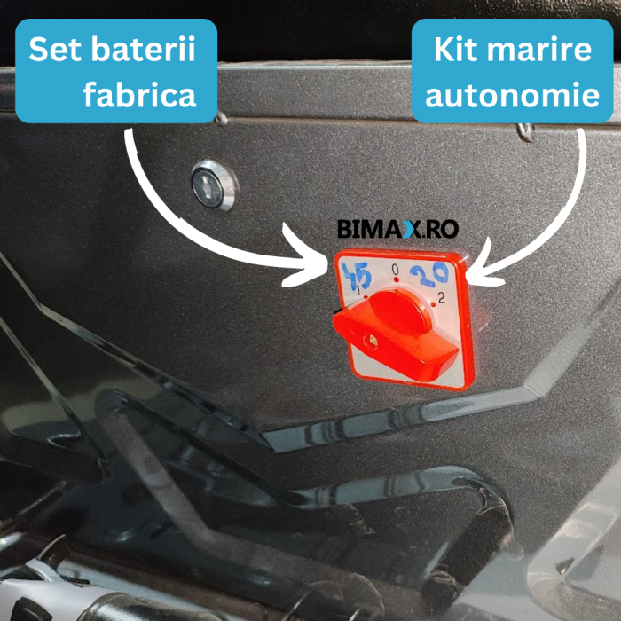 Kit marire autonomie tricicluri Cargo 60V, 20Ah Gel [3]