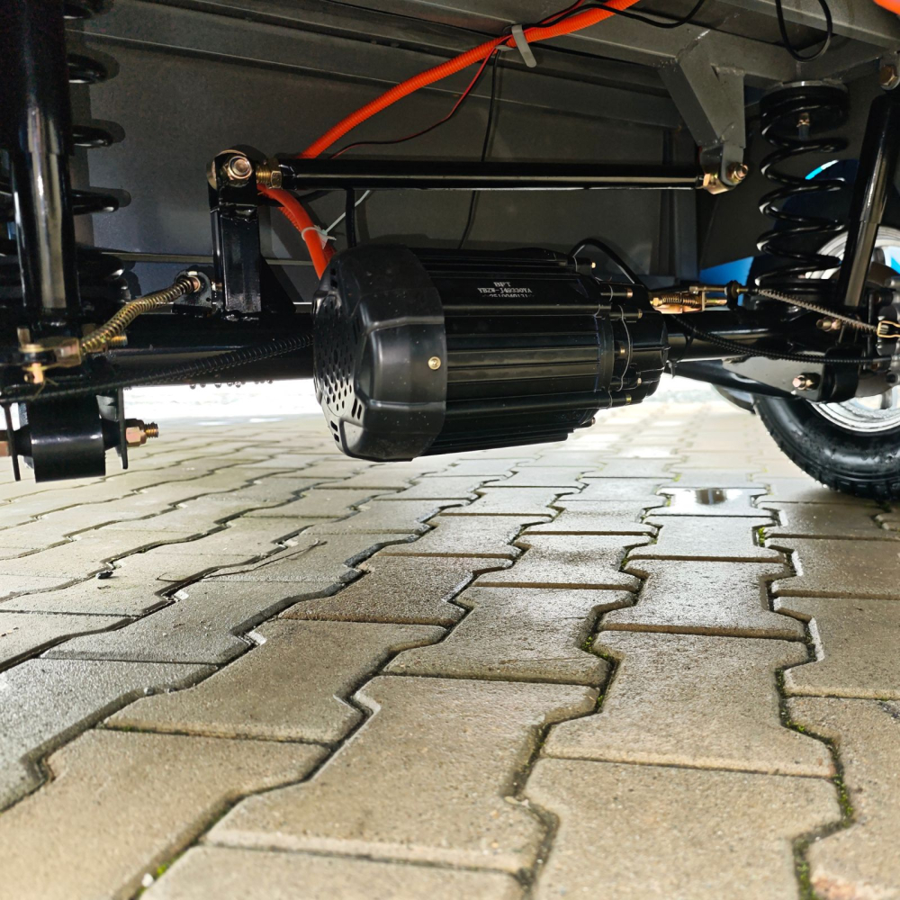 Masina Electrica 4 locuri, viteza 25km/h cu bena, motor 1500W, RDB Comby, Omologata, CIV inclus [33]