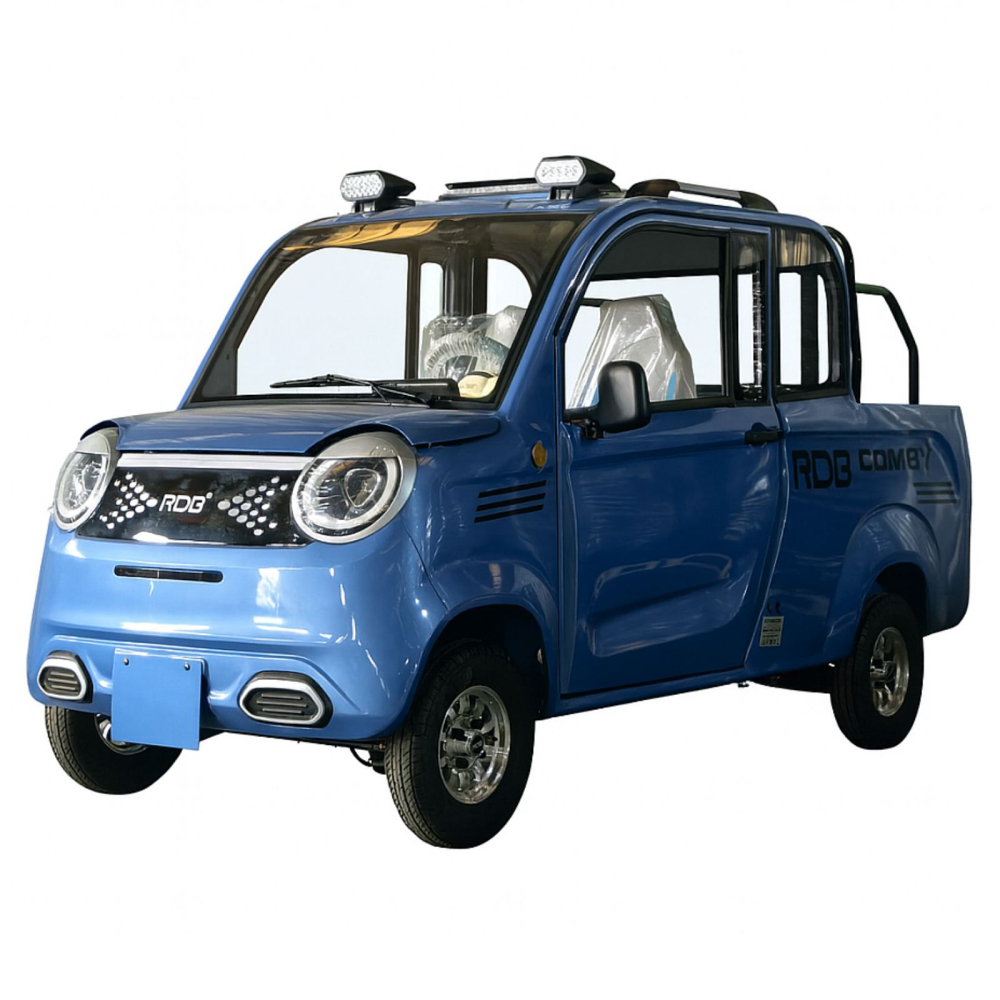 Masina Electrica 4 locuri, viteza 25km/h cu bena, motor 1500W, RDB Comby, Omologata, CIV inclus [6]