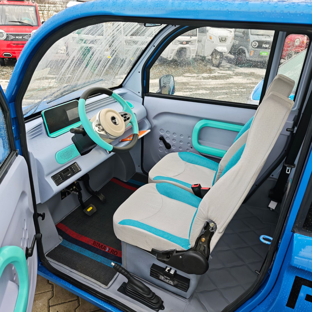 Masina Electrica 4 locuri, viteza 25km/h cu bena, motor 1500W, RDB Comby, Omologata, CIV inclus [11]