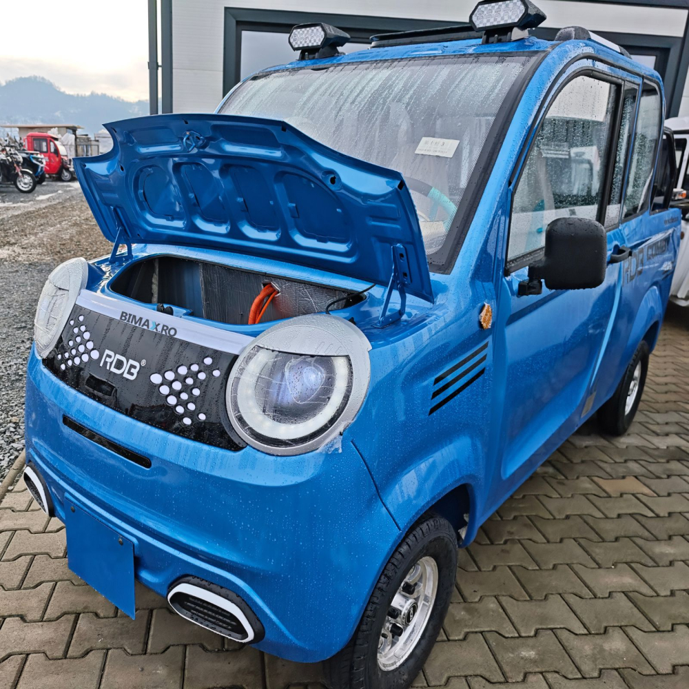 Masina Electrica 4 locuri, viteza 25km/h cu bena, motor 1500W, RDB Comby, Omologata, CIV inclus [26]