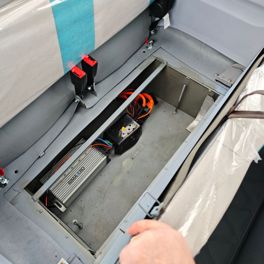 Masina Electrica 4 locuri, viteza 25km/h cu bena, motor 1500W, RDB Comby, Omologata, CIV inclus [22]