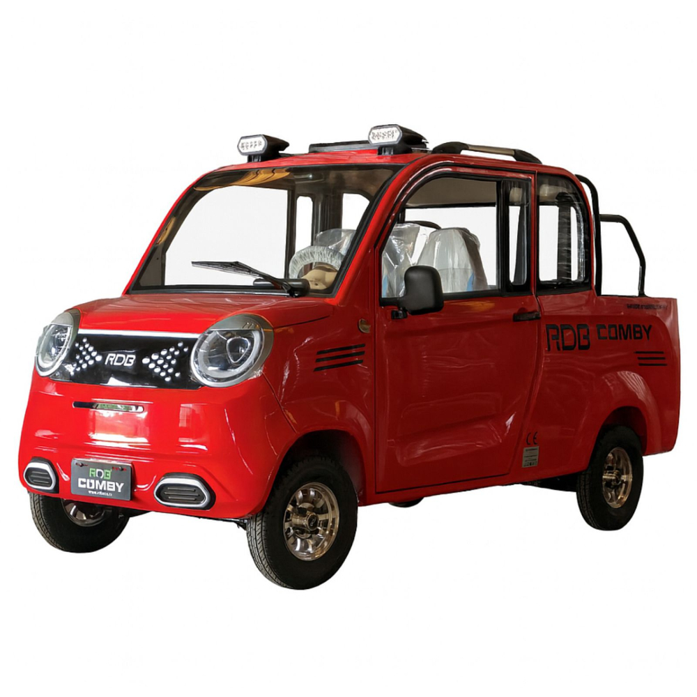 Masina Electrica 4 locuri, viteza 25km/h cu bena, motor 1500W, RDB Comby, Omologata, CIV inclus [10]