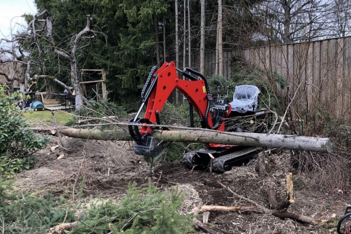 Mini Excavator Elgo Plus, SPRINGER MAX PRO, Benzina, 14 CP [4]
