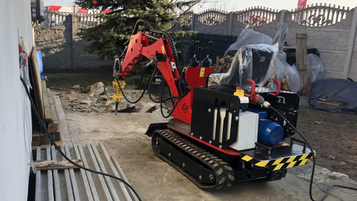 Mini Excavator Elgo Plus, SPRINGER MAX PRO Electric, 400 V, 6 kW [5]