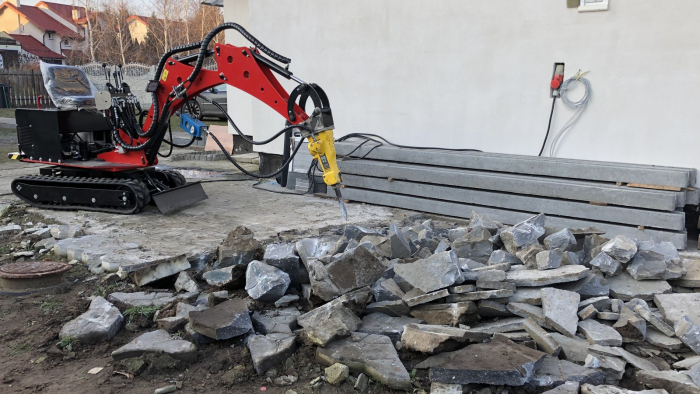 Mini Excavator Elgo Plus, SPRINGER MAX PRO Electric, 400 V, 6 kW [8]