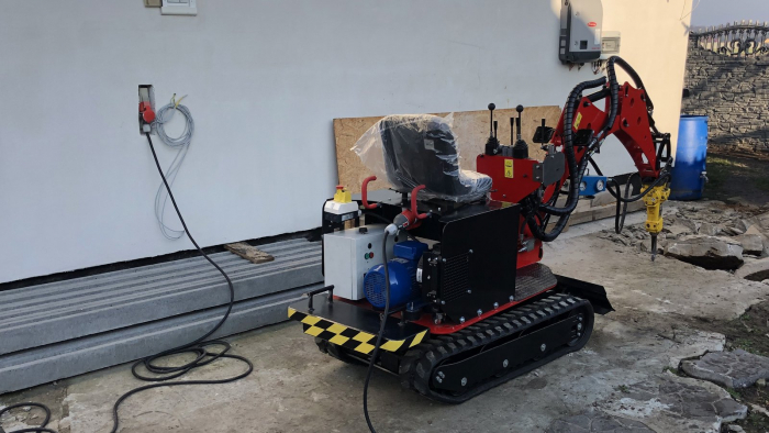Mini Excavator Elgo Plus, SPRINGER MAX PRO Electric, 400 V, 6 kW [4]