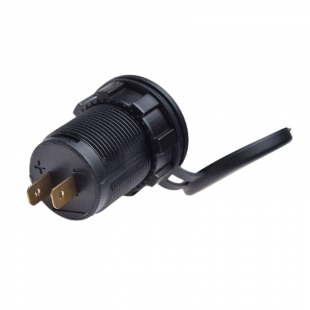Priza rotunda simpla 2xUSB (2.4A) [2]