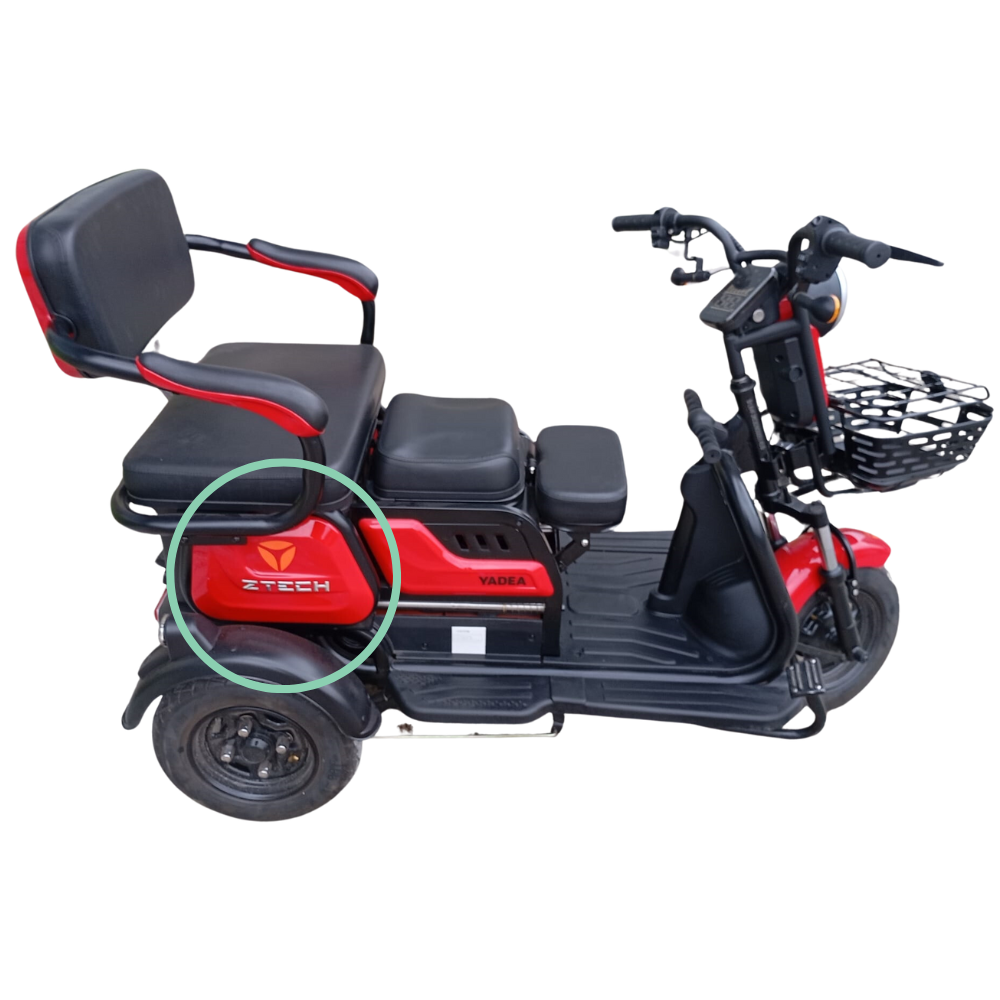 Profil lateral dreapta, partea din spate ZT-16 [2]