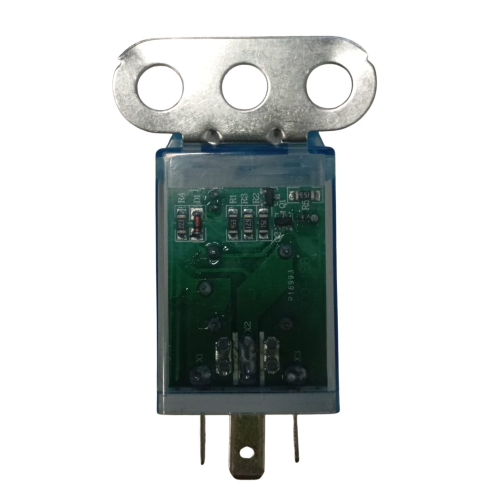 Releu semnalizare universal 3 pini cu urechi prindere, LED sau Becuri (L B E) [2]