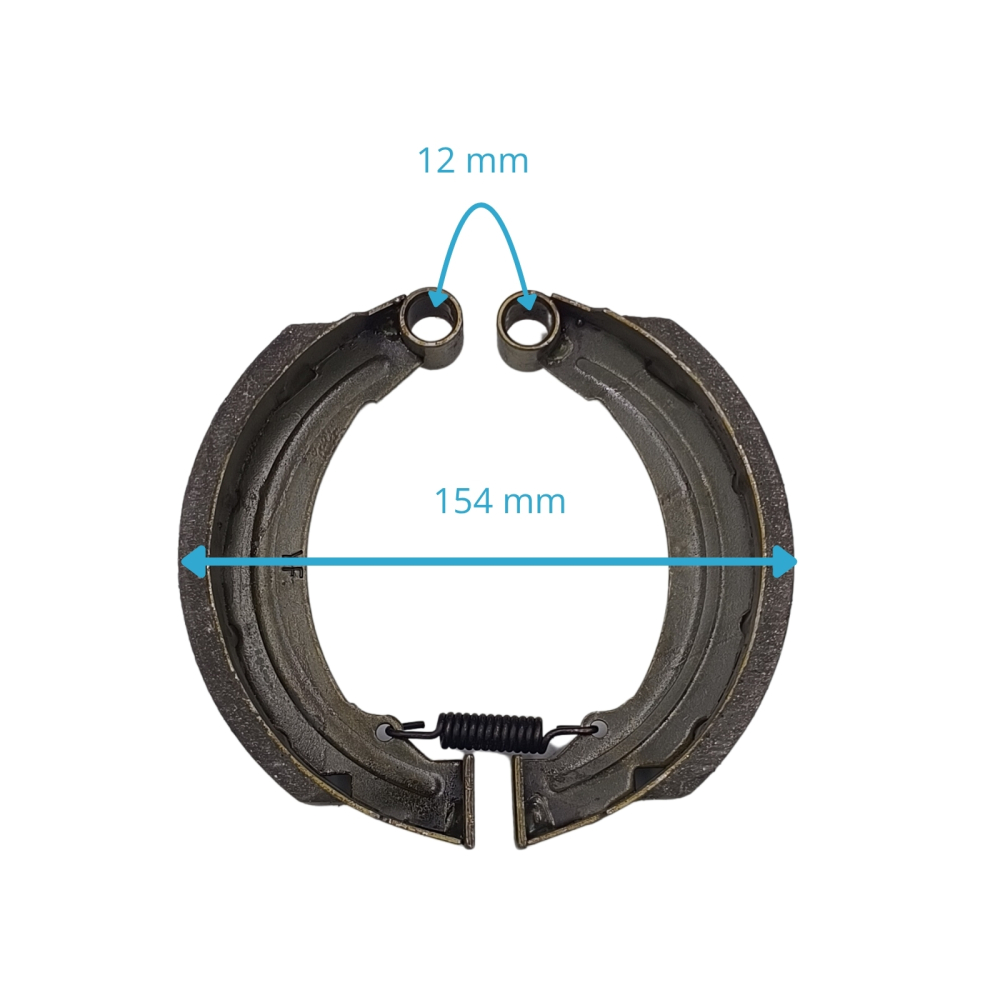 Saboti frana Jinpeng JP1000, pentru tambur de 160mm [2]