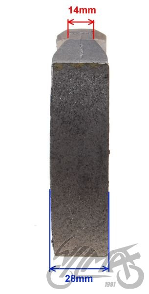 Saboti frana universali pentru tambur de 130mm [4]