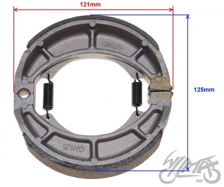 Saboti frana universali pentru tambur de 130mm [3]