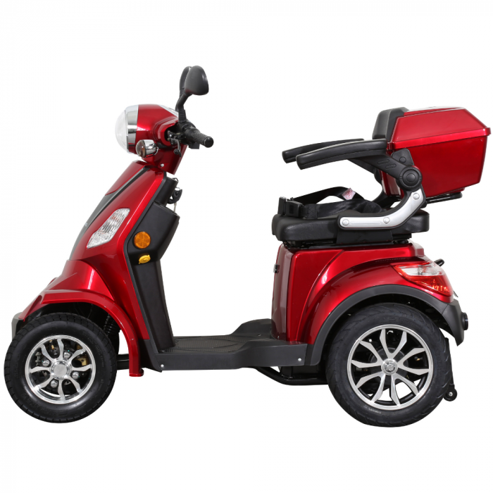 Scuter electric 4 roti, motor 1000W, viteza 25km/h, 5 baterii, autonomie aprox 50km [3]