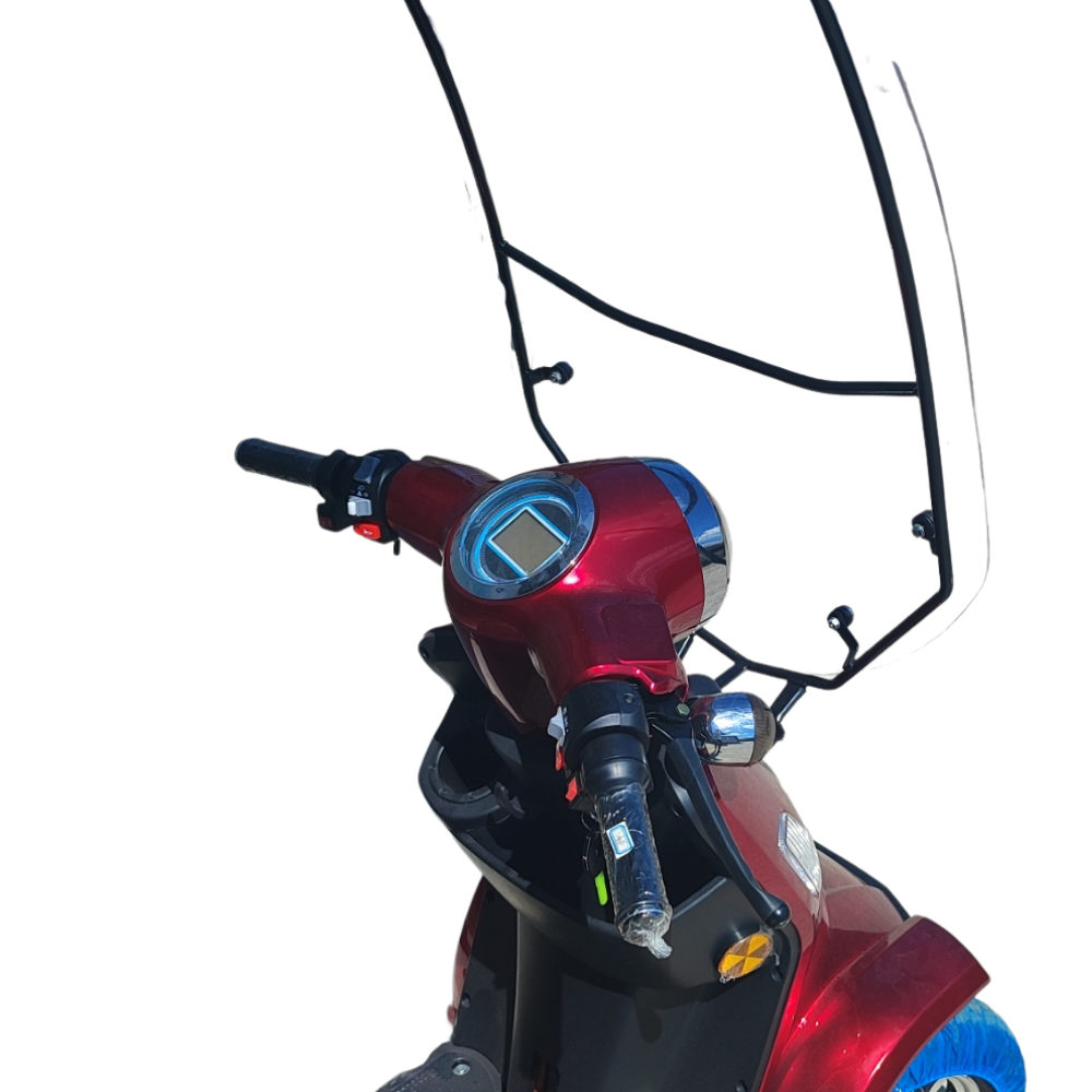Scuter electric 4 roti cu cabina, Rosu, 25km/h, 1000W, Model CL30 [3]