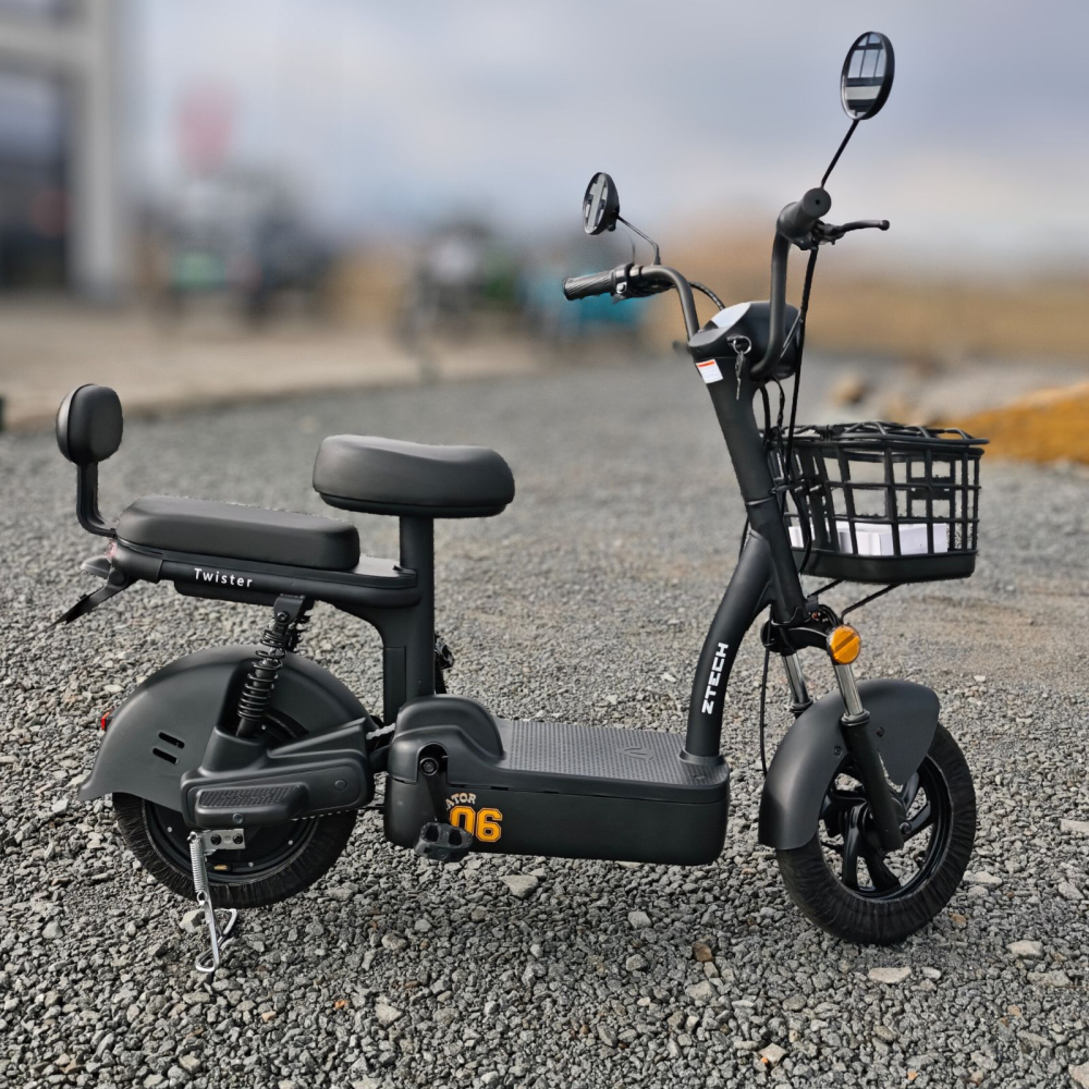 Scuter electric cu pedale, ZT-02, viteza 25km/h, fara permis, 35km autonomie [11]