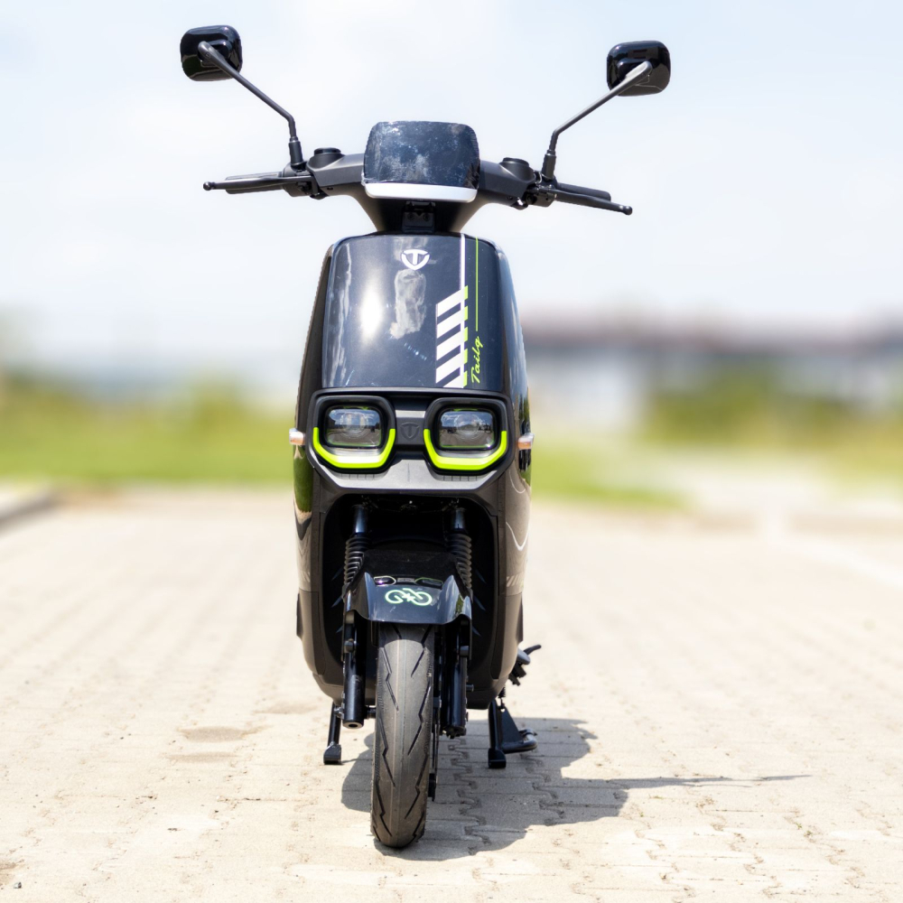 Scuter electric fara permis, Geeli NEON, 1200W motor, 25km/h, 55 km autonomie, Omologat 2 persoane [12]