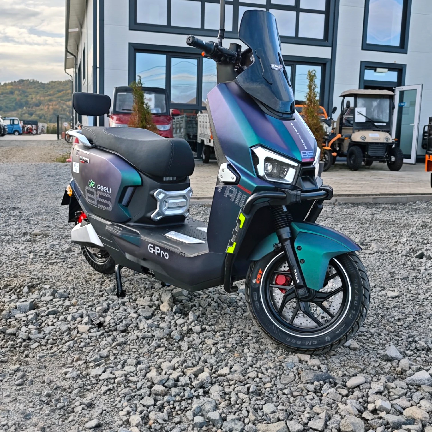 Scuter electric Geeli G-PRO, 2000W, 2 locuri, fără permis, CIV RAR inclus [19]