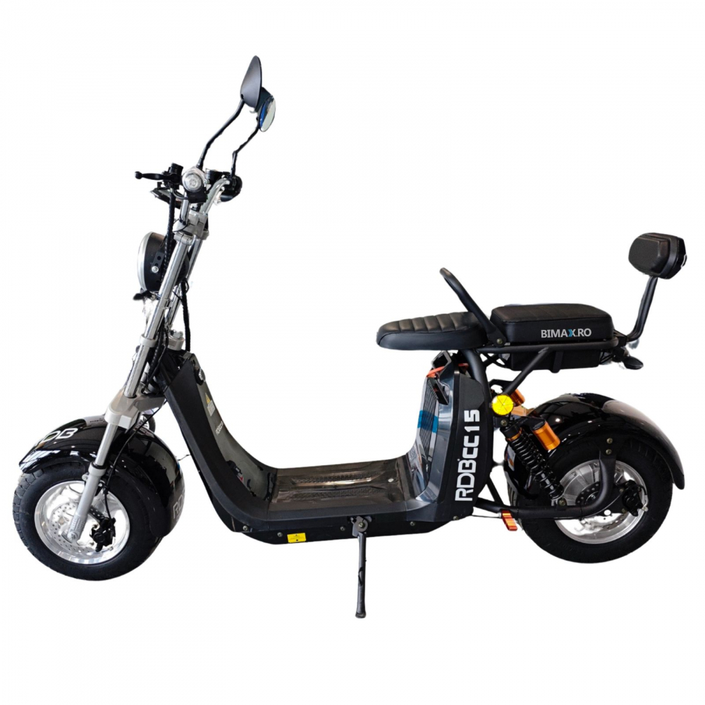 Scuter electric Harley CC15 motor 2000W, roti late, 25km/h fara permis, 2 locuri, Acumualtor Litiu, Autonomie max 50km [2]