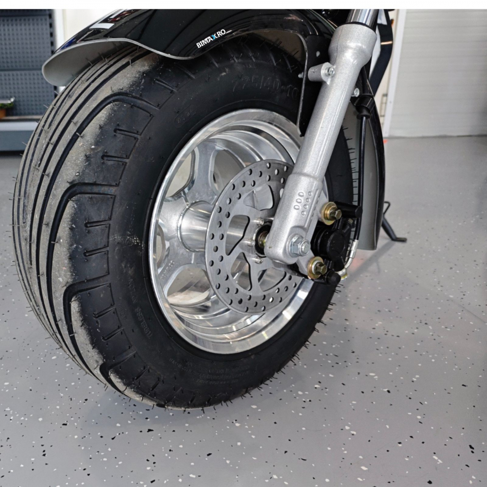 Scuter electric Harley CC15 motor 2000W, roti late, 25km/h fara permis, 2 locuri, Acumualtor Litiu, Autonomie max 50km [5]