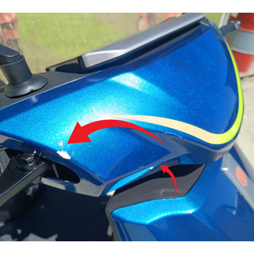 Scuter electric Jinpeng HS Albastru [RESIGILAT], 65km autonomie, 25km/h, fara permis, motor 2200W [14]