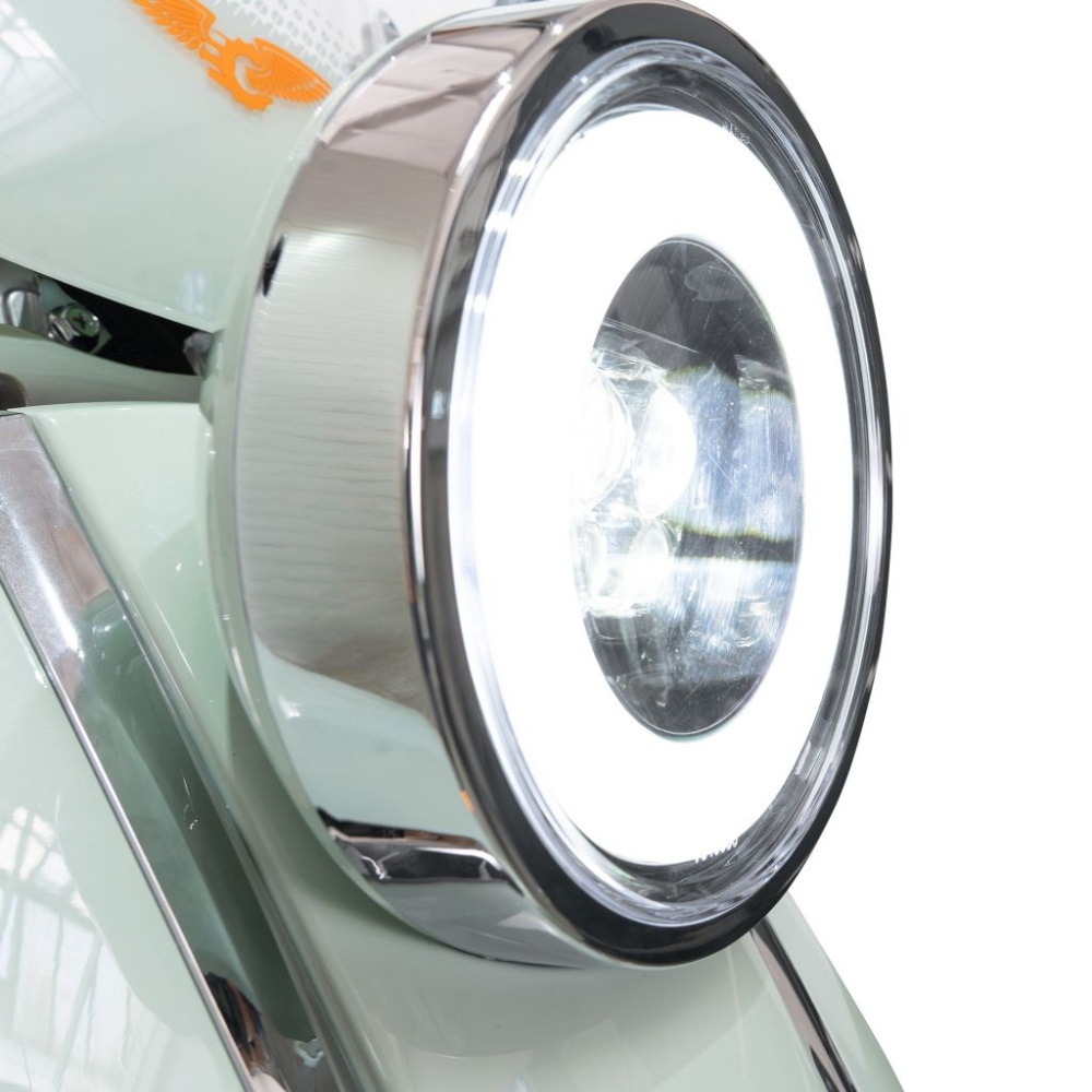 Scuter electric Pilot SX790, Model Retro, 25km/h fara permis [7]