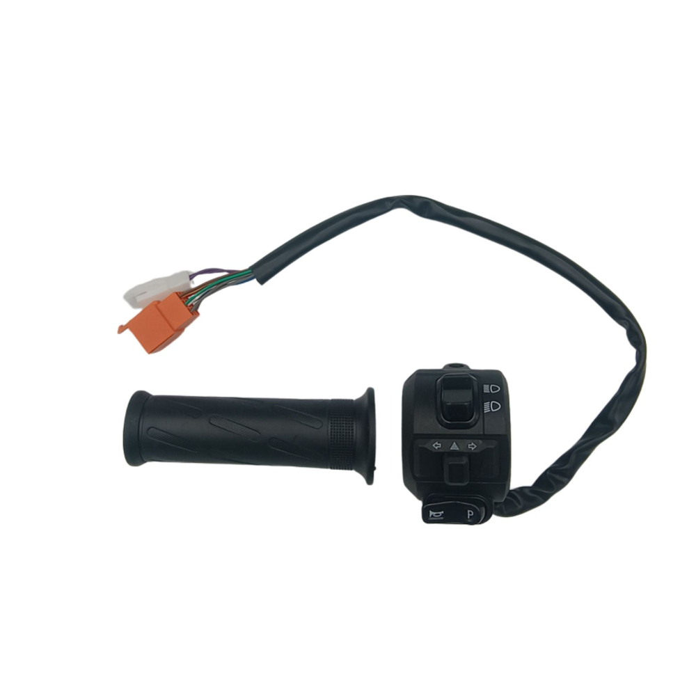 Set Manere scuter electric cu Acceleratie, Butoane Lumini, Trepte viteza [2]
