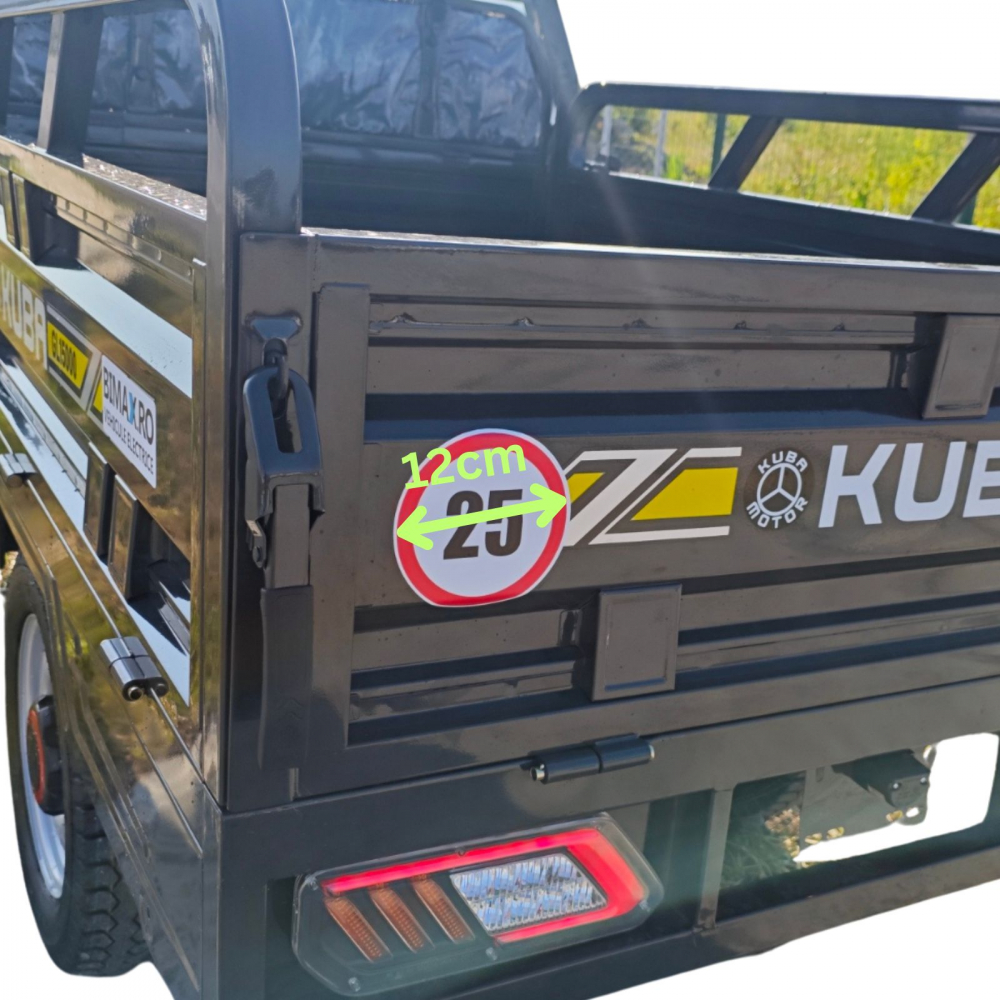 Sticker Autocolant, Vehicule Electrice 25km/h [5]
