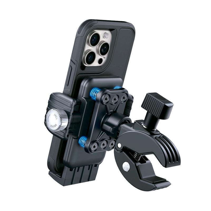Suport telefon ghidon bicicleta/scuter cu sistem anti vibratii [2]