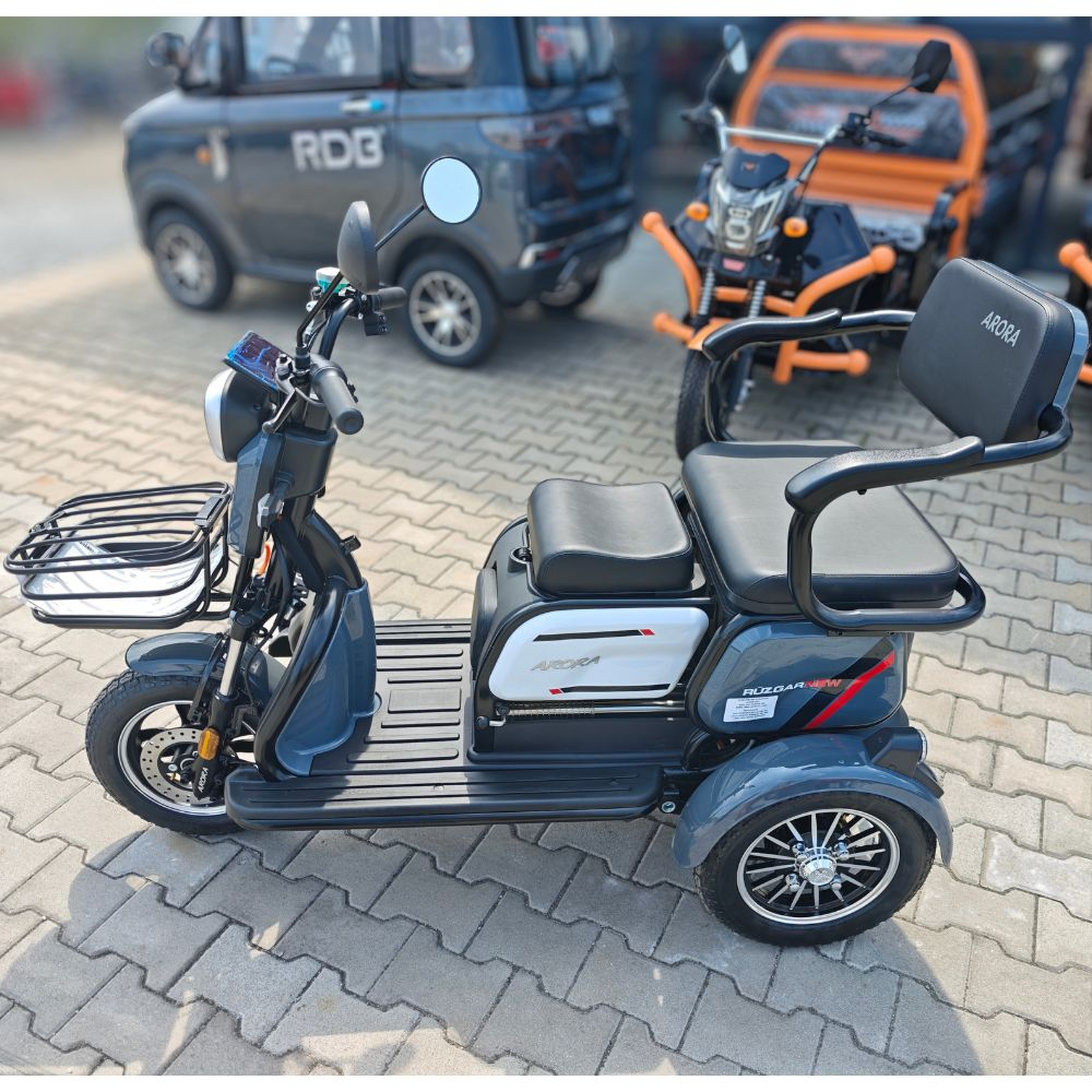 Tricicleta Electrica Adulti Fara Permis (25km/h), autonomie 35-50km, 60V 20Amperi, Carte RAR inclusa, Arora Ruzgar [13]