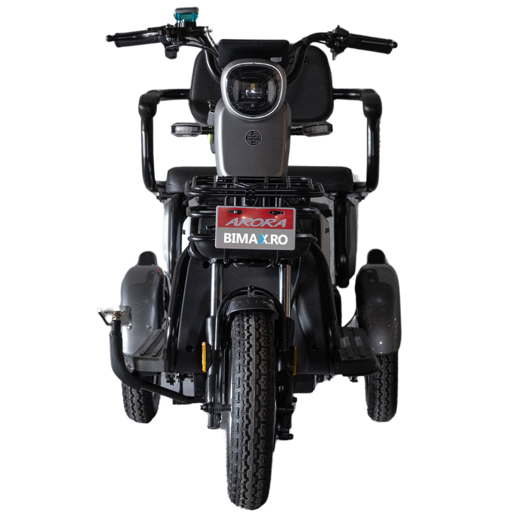 Tricicleta Electrica Adulti Fara Permis (25km/h), autonomie 35-50km, 60V 20Amperi, Carte RAR inclusa, Arora Ruzgar [10]
