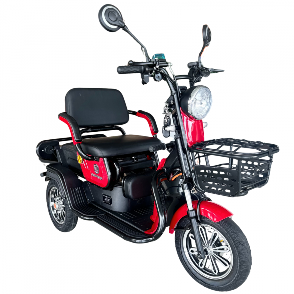 Tricicleta electrica Jinpeng Go Ride A6, 25km/h fara permis, motor 800w, omologata [3]
