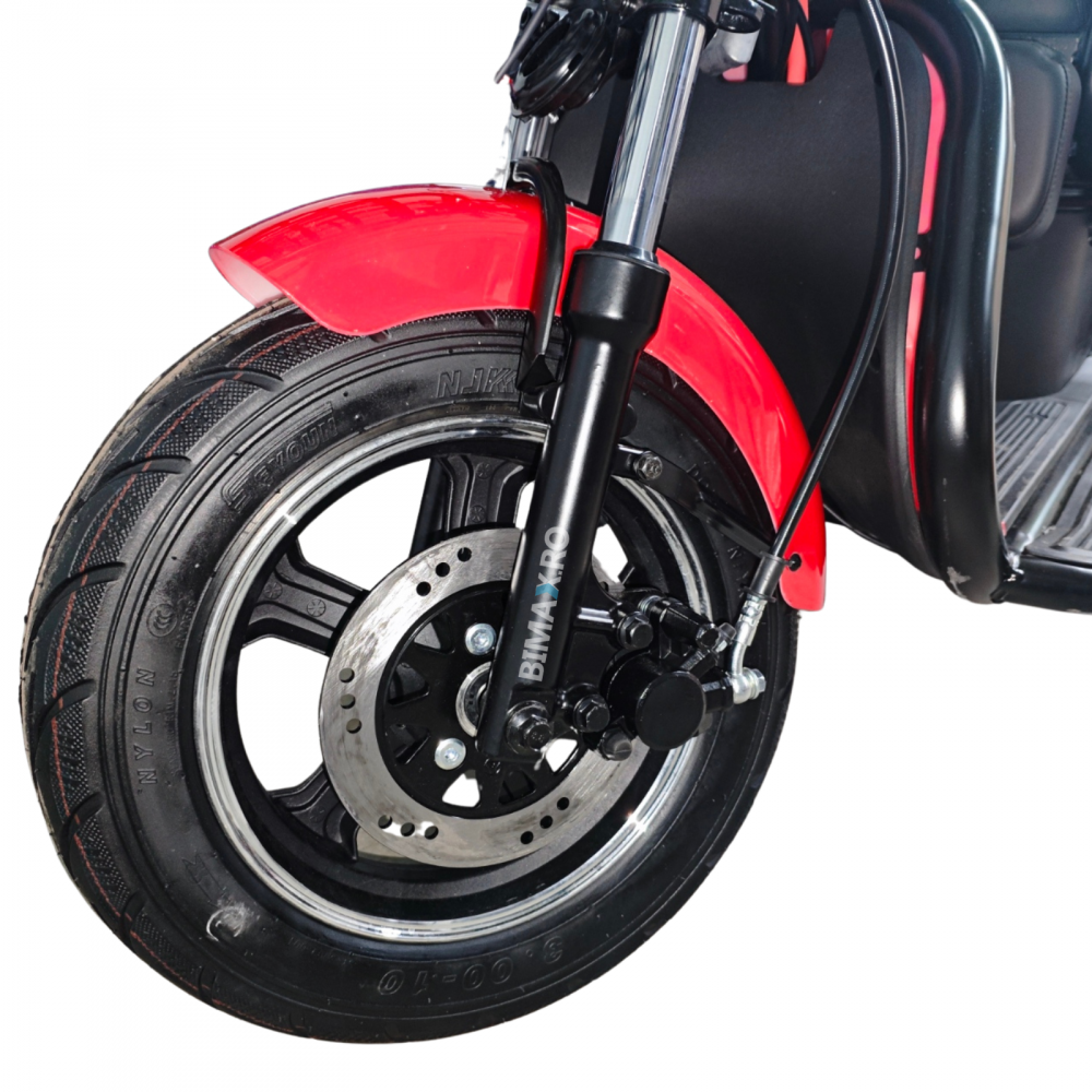 Tricicleta electrica Jinpeng Go Ride A6, 25km/h fara permis, motor 800w, omologata [6]