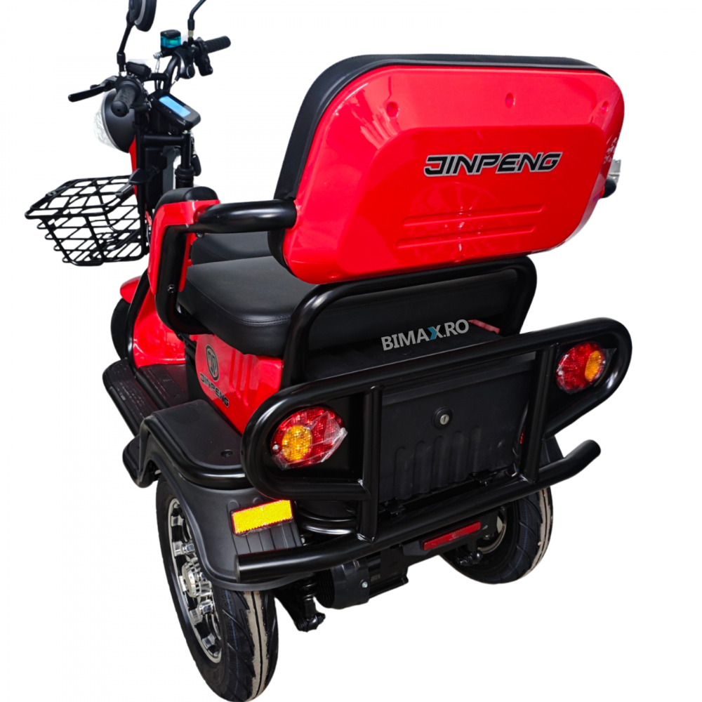 Tricicleta electrica Jinpeng Go Ride A6, 25km/h fara permis, motor 800w, omologata [8]