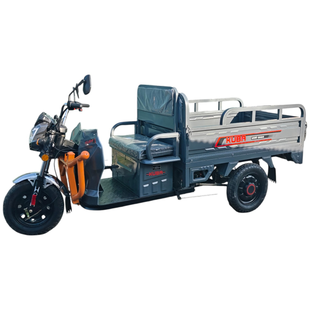 Triciclu Electric cu bena basculabila KUBA Light Cargo, 3000W motor, fara permis [2]