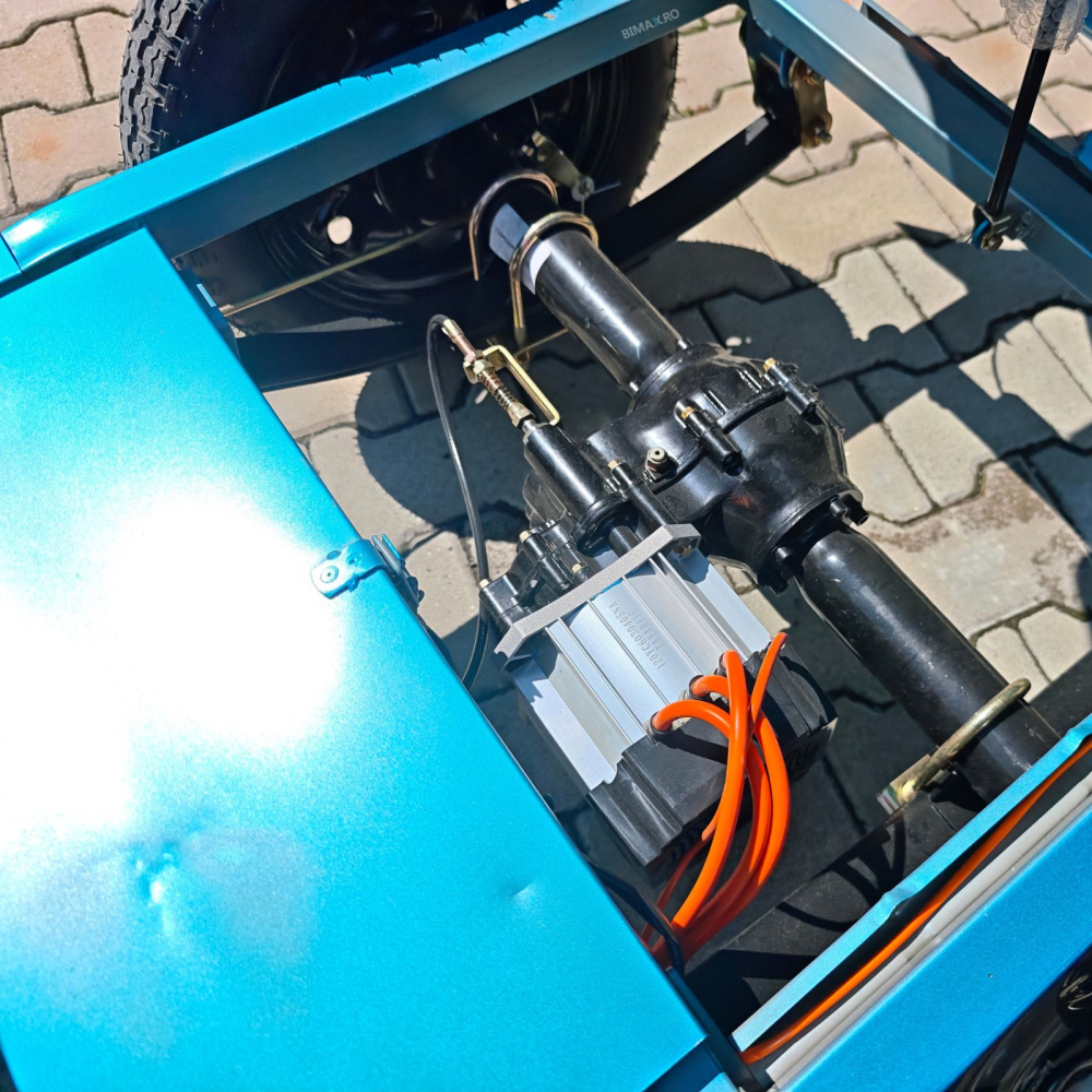 Triciclu Electric cu bena, motor 1500W, Fara Permis, Autonomie 50-80km, CIV INCLUS [15]