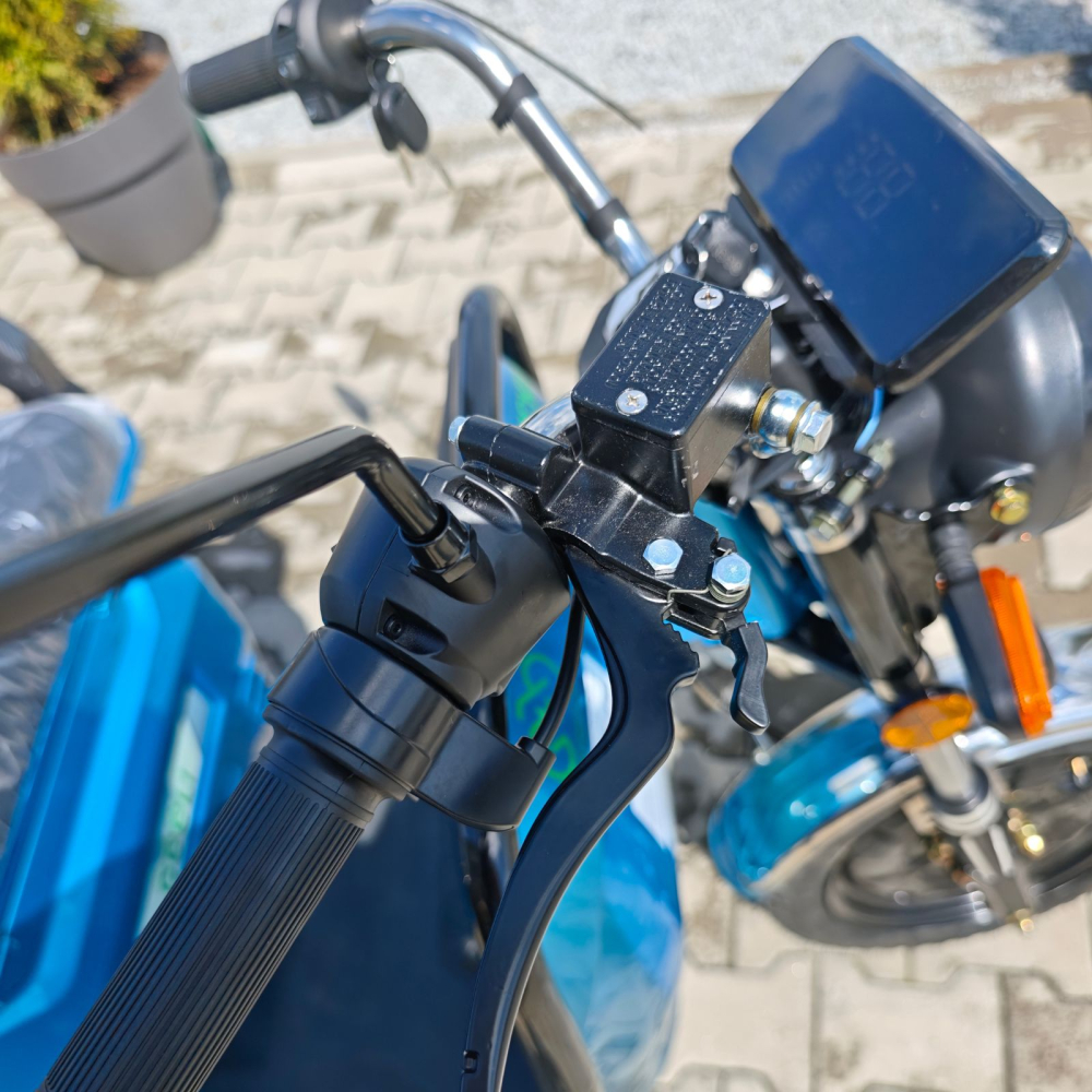 Triciclu Electric cu bena, motor 1500W, Fara Permis, Autonomie 50-80km, CIV INCLUS [9]