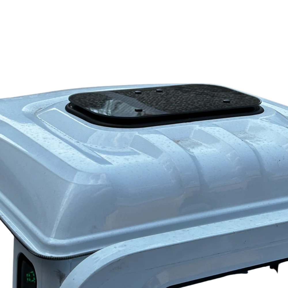 Triciclu Electric utilitar cu cabina inchisa, Fara Permis (viteza max 25km/h), Kuba E-Kamyonet cu volan, autonomie max 70km, 72V 58Amperi, Bena Basculabila, Masa Maxima 676kg, Carte RAR inclusa [10]