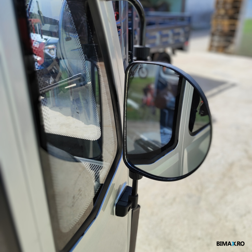 Triciclu electric cu Cabina inchisa, fara permis (25km/h), JP3000, cu ghidon, bena basculabila, autonomie max 42km,  masa maxima 621kg, Carte RAR (CIV) inclus [7]