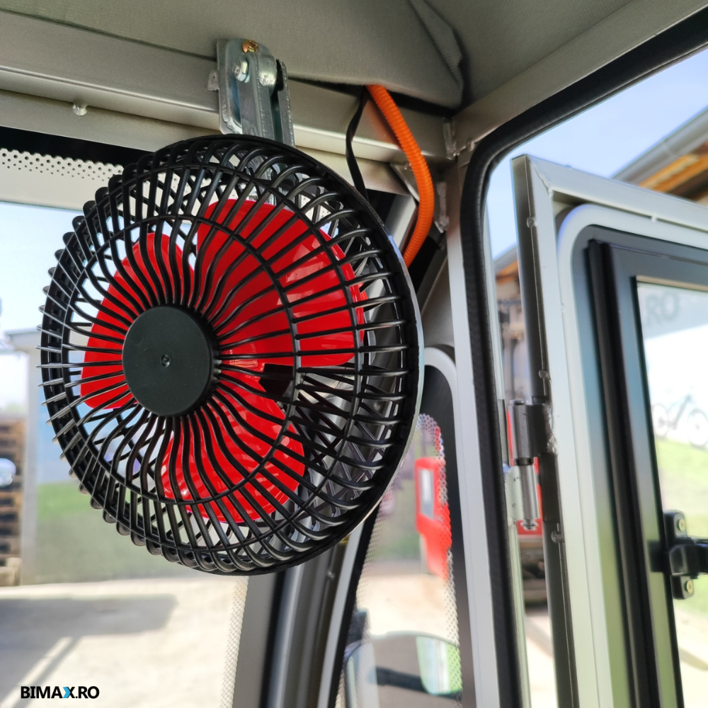 Triciclu electric cu Cabina inchisa, fara permis (25km/h), JP3000, cu ghidon, bena basculabila, autonomie max 42km,  masa maxima 621kg, Carte RAR (CIV) inclus [14]