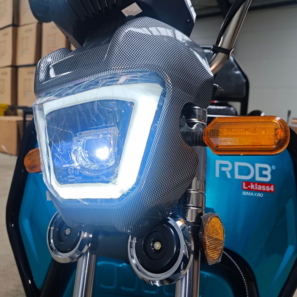 Triciclu Electric cu remorca 1350W, Fara Permis (viteza max 25km/h), RDB L-KLASS 4, Omologata, CIV inclus [12]